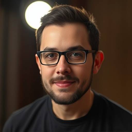 Retrato de Miguel Ángel López, diseñador de sonido de Estudio Visual Aurora.